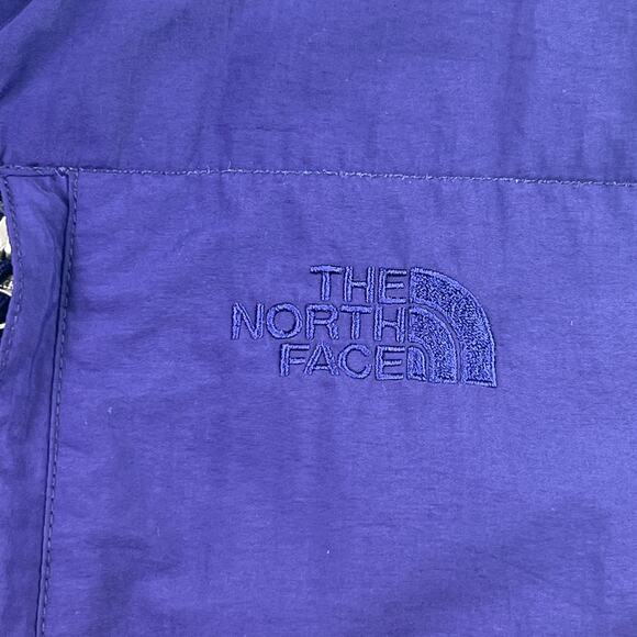 The North Face Womens Polartec Fleece Jacket Mint & Purple Full Zip Hooded - Picture 8 of 13